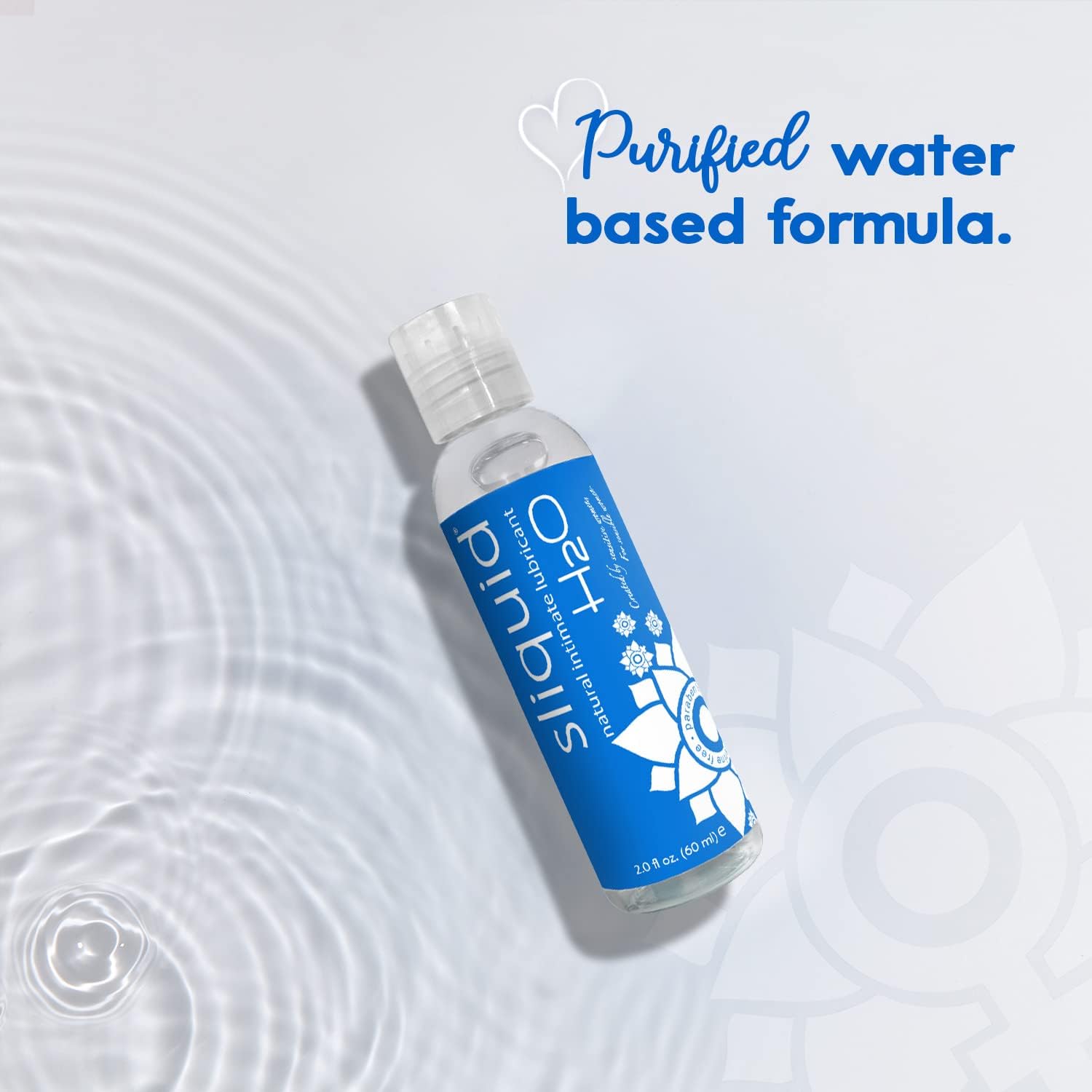 Sliquid H2O Natural Water-Based Intimate Lubricant (60ml)  PeriodShop