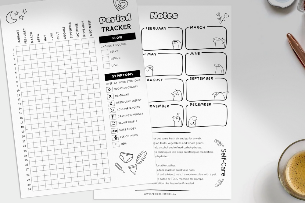 Download Your Free Printable Period Tracker
