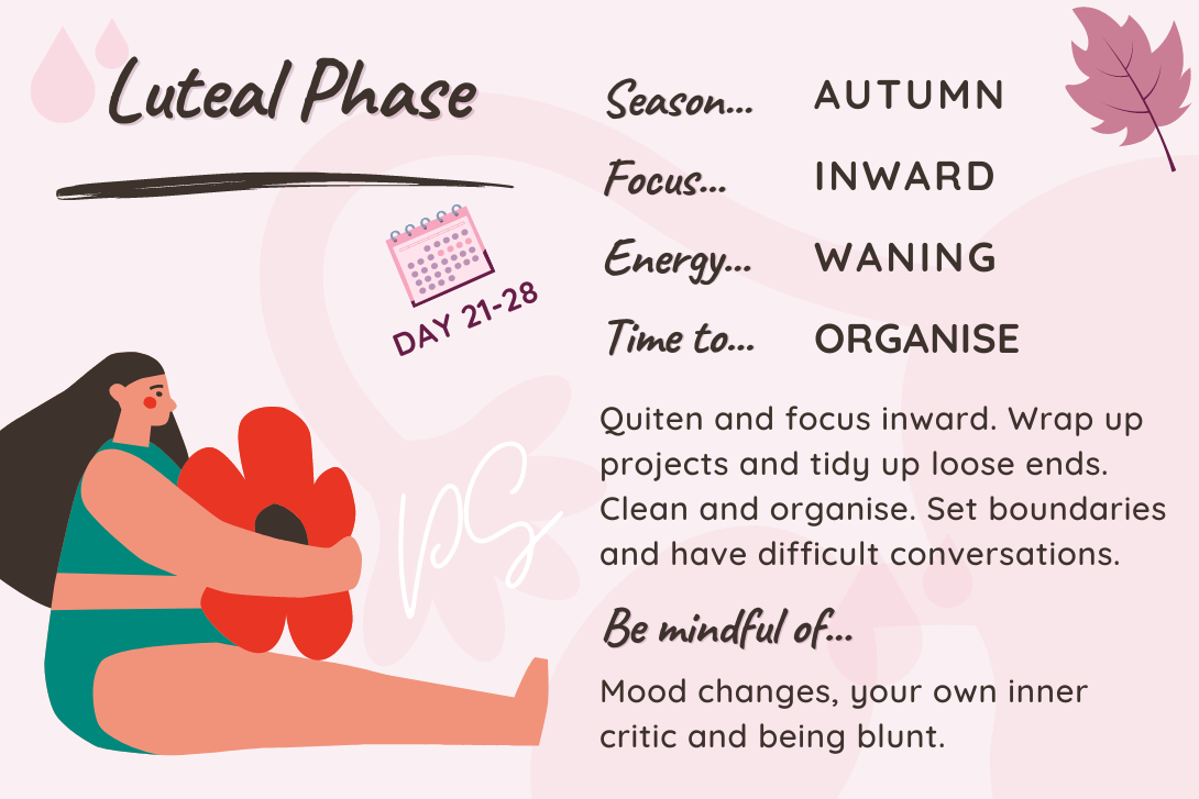 The Luteal Phase Balancing Prepartion & SelfCare