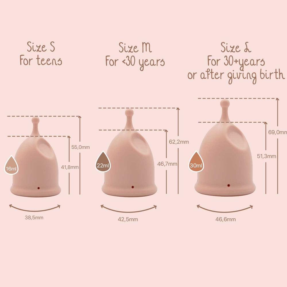 
            
                Load image into Gallery viewer, BAMBOOZY Menstrual Cup - Size Small
            
        