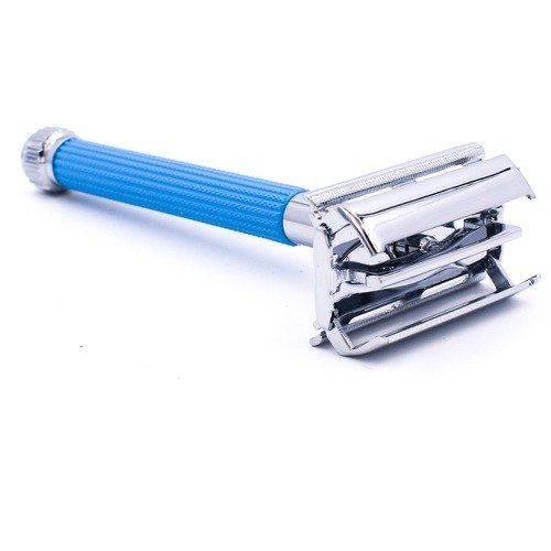 Parker Women's Safety Razor 29L - Blue