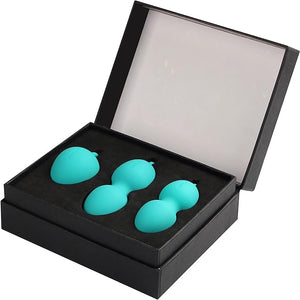 
            
                Load image into Gallery viewer, SVAKOM Nova Weighted Kegel Exercise Ball Set - Turquoise (3 Pack)
            
        