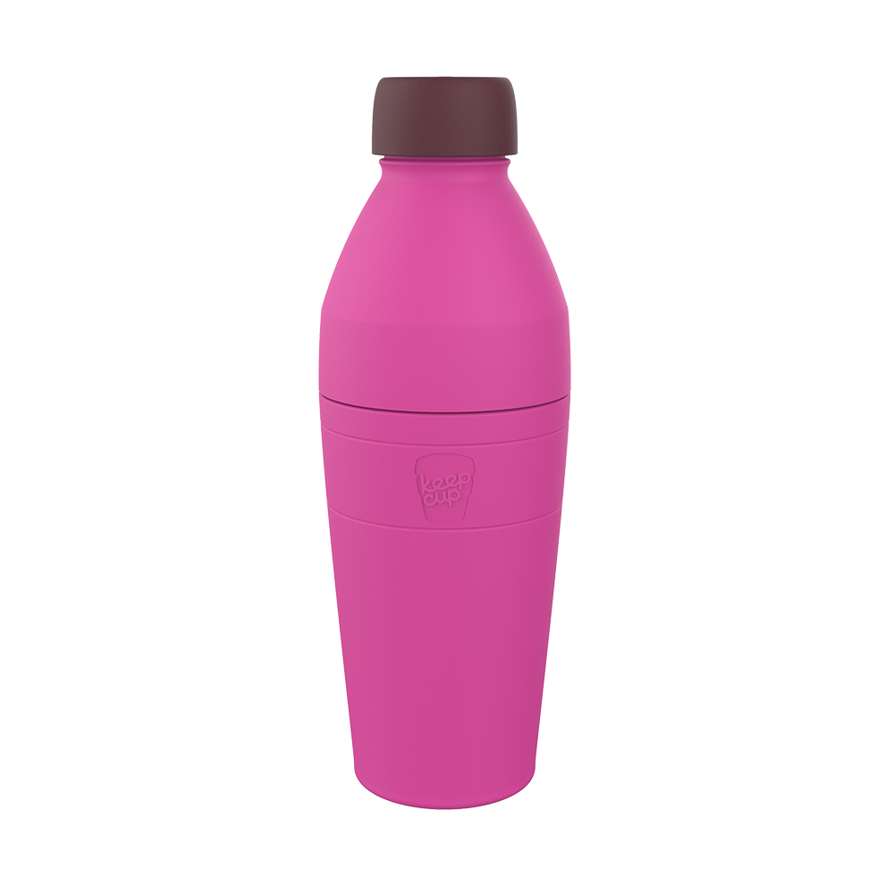 KeepCup Helix Reusable Thermal Bottle & Cup - Large 660ml/22oz Sun Up (Pink)