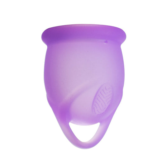 Folio Reusable Menstrual Cup with Loop Stem - Lilac