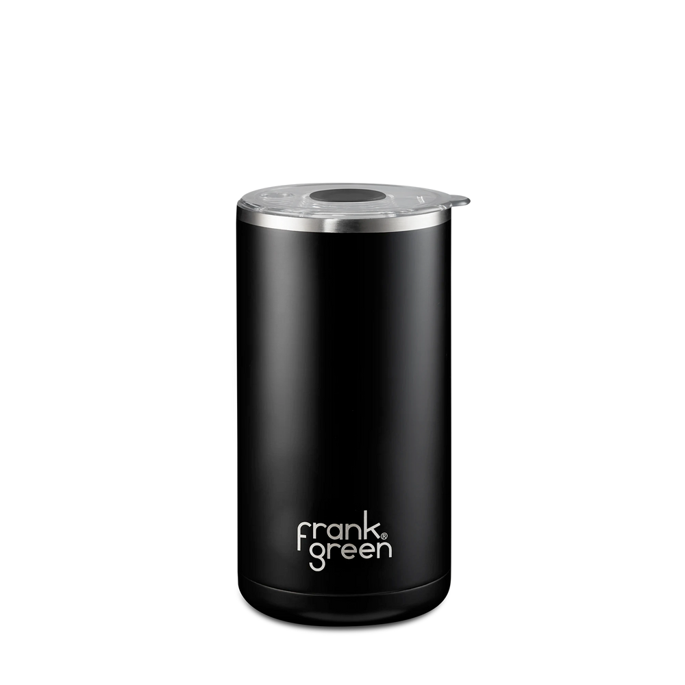 Frank Green Ceramic Insulated French Press Coffee Plunger 475ml (16oz) - Midnight Black