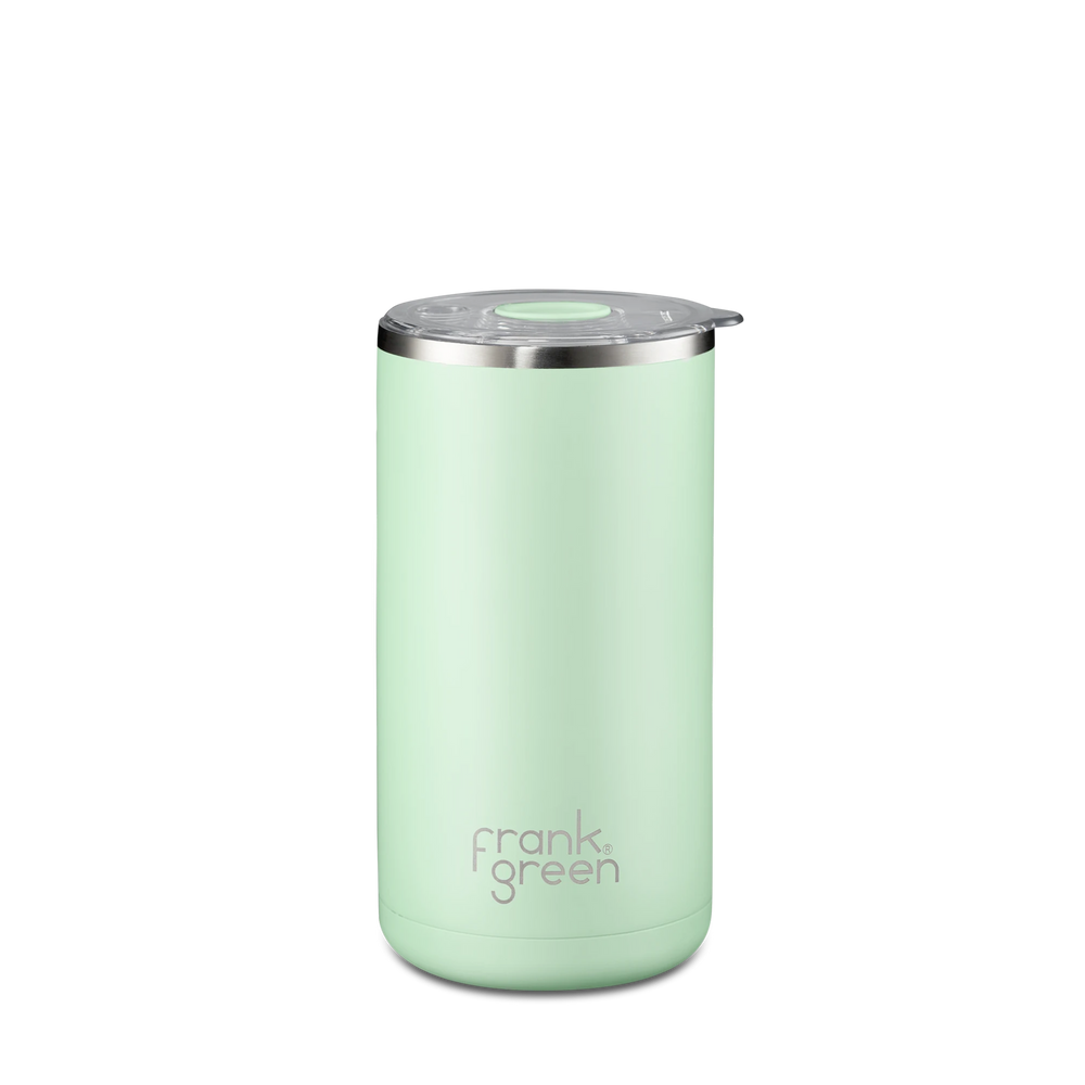 Frank Green Ceramic Insulated French Press Coffee Plunger 475ml (16oz) - Mint Gelato Green