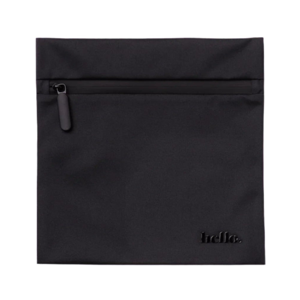 HELLO Waterproof Period Wet Bag - Black