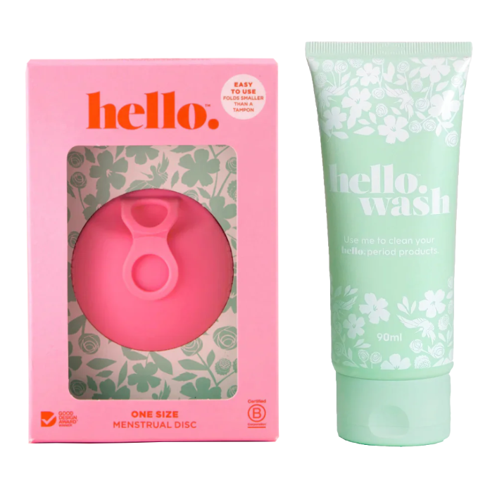 Hello Menstrual Cup or Disc - Starter Pack
