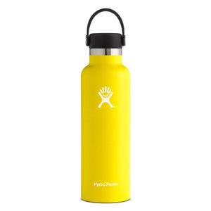 Hydro Flask 保温不锈钢饮料瓶 (621ml) - 标准口向日葵