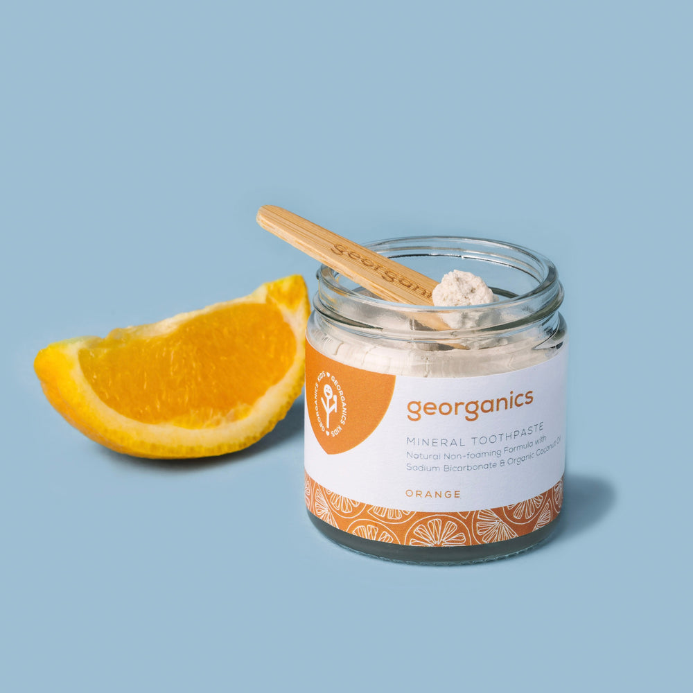 Georganics Natural Toothpaste Powder - Orange (60ml)