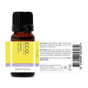 Eco Aroma Essential Oil - Lemon (10ml)