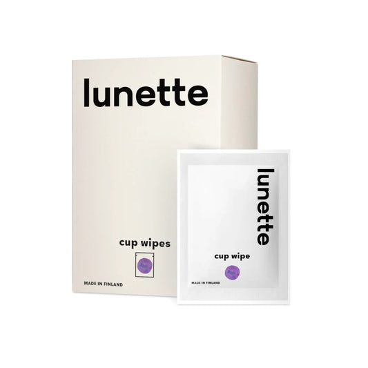 Lunette Menstrual Cup Wipes (20 wipes)