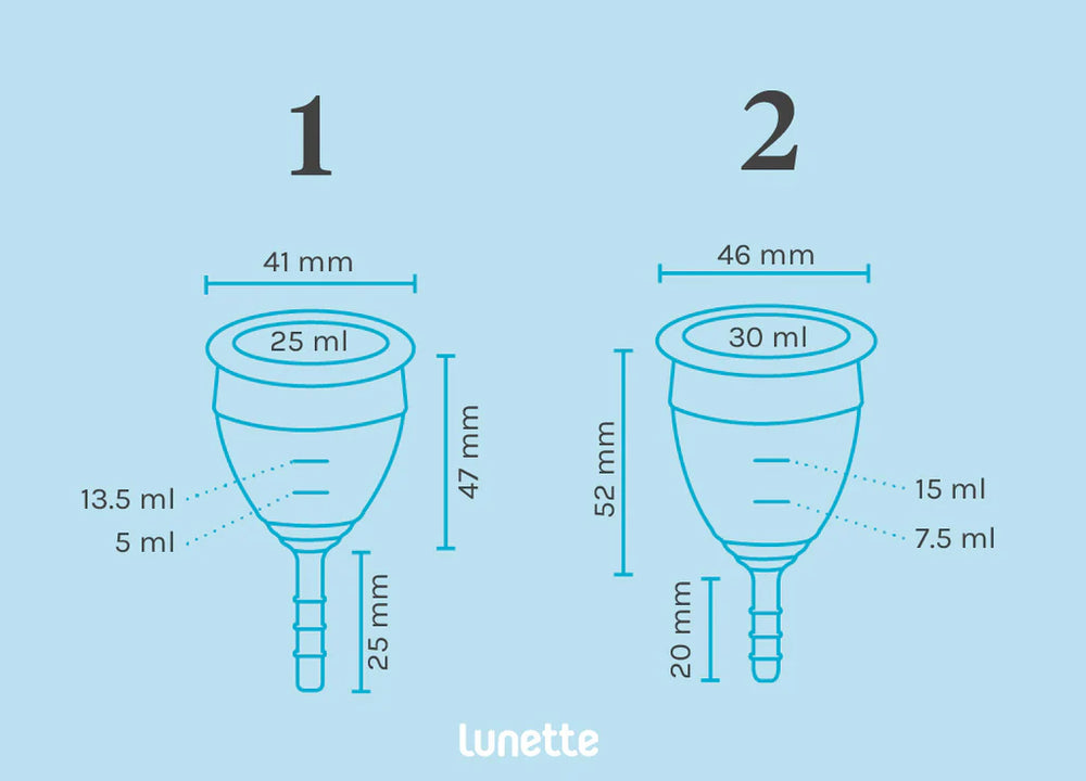 LUNETTE 月经杯 - 透明