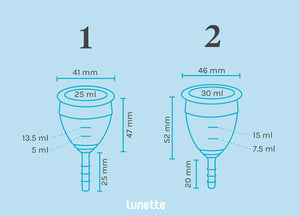 LUNETTE 月经杯 - 紫罗兰色