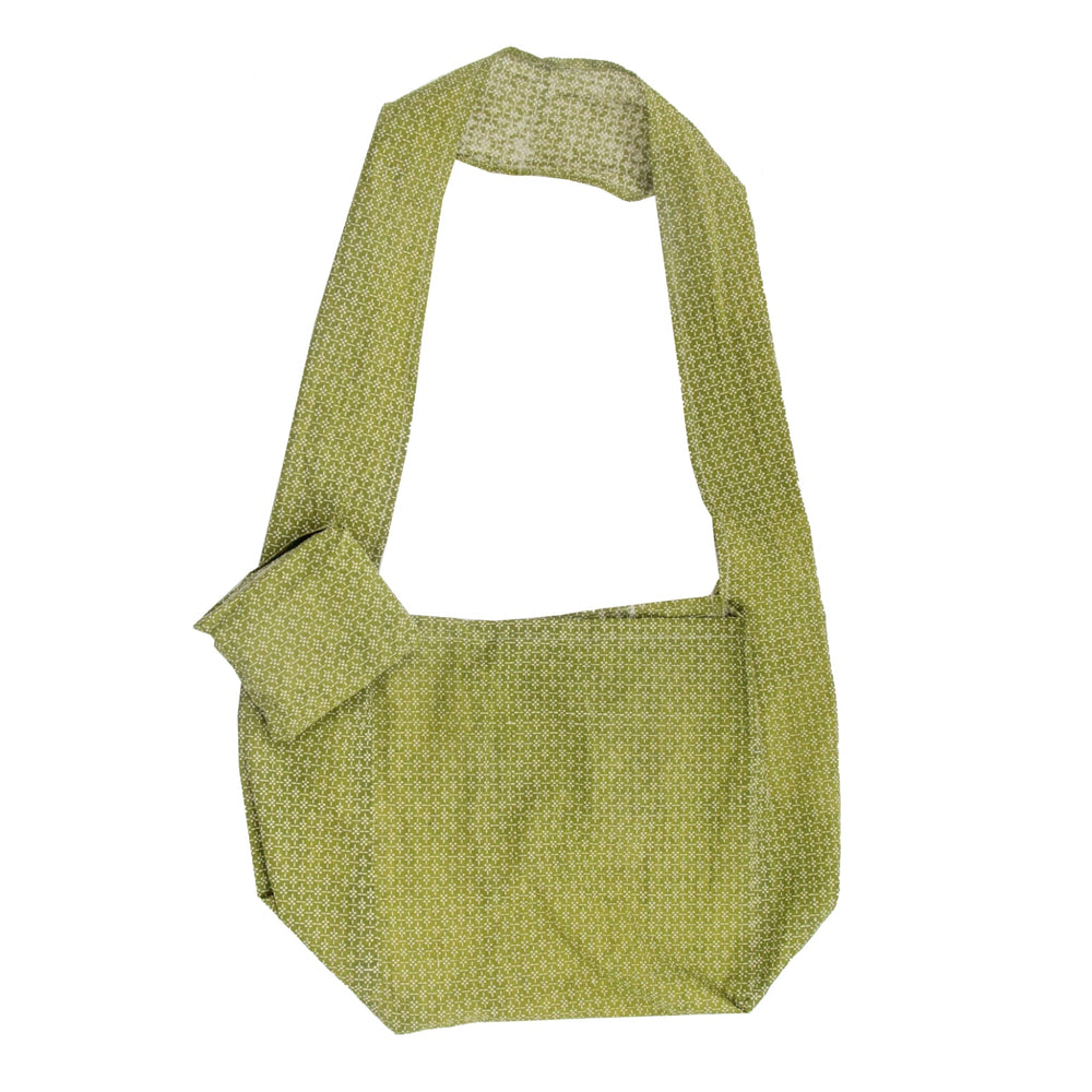 Reusable Shopping Bag with Long Handle - Myrtle Olive