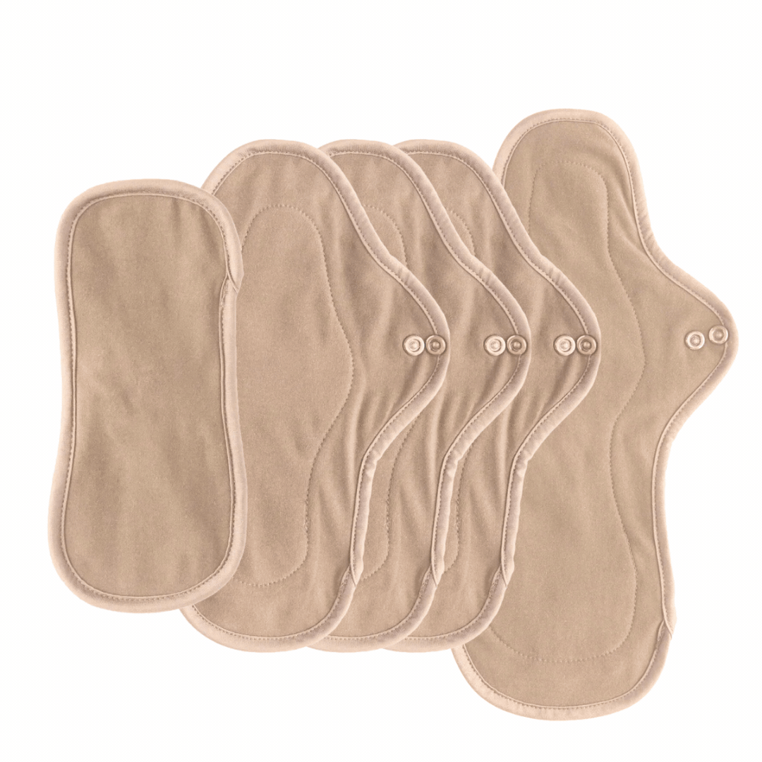 Organic Cotton Pad Pack - Regular Flow (5 pack)