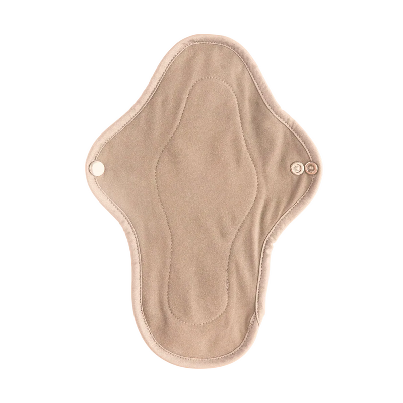 Organic Cotton Cloth Pad - Beige - Regular