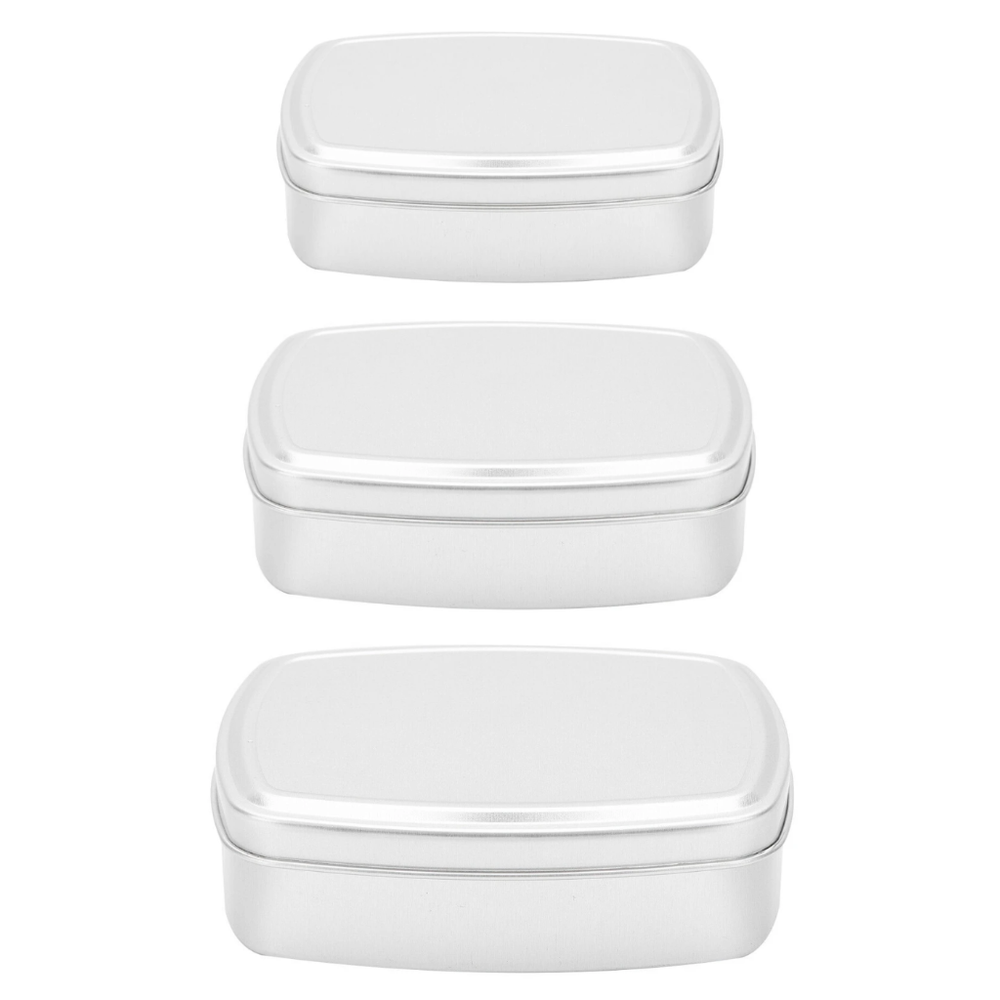 Storage Tin Set - Rectangle (3 Pack)