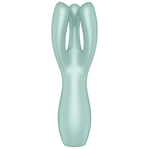 
            
                Load image into Gallery viewer, SATISFYER Threesome 3 Clitoral and Labia Stimulator - Mint
            
        