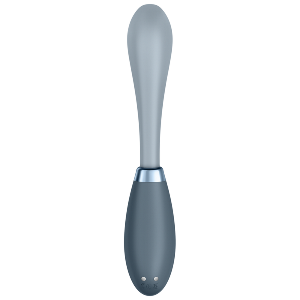 SATISFYER Flex 3 Bendable G-Spot & Rabbit Massager - Grey