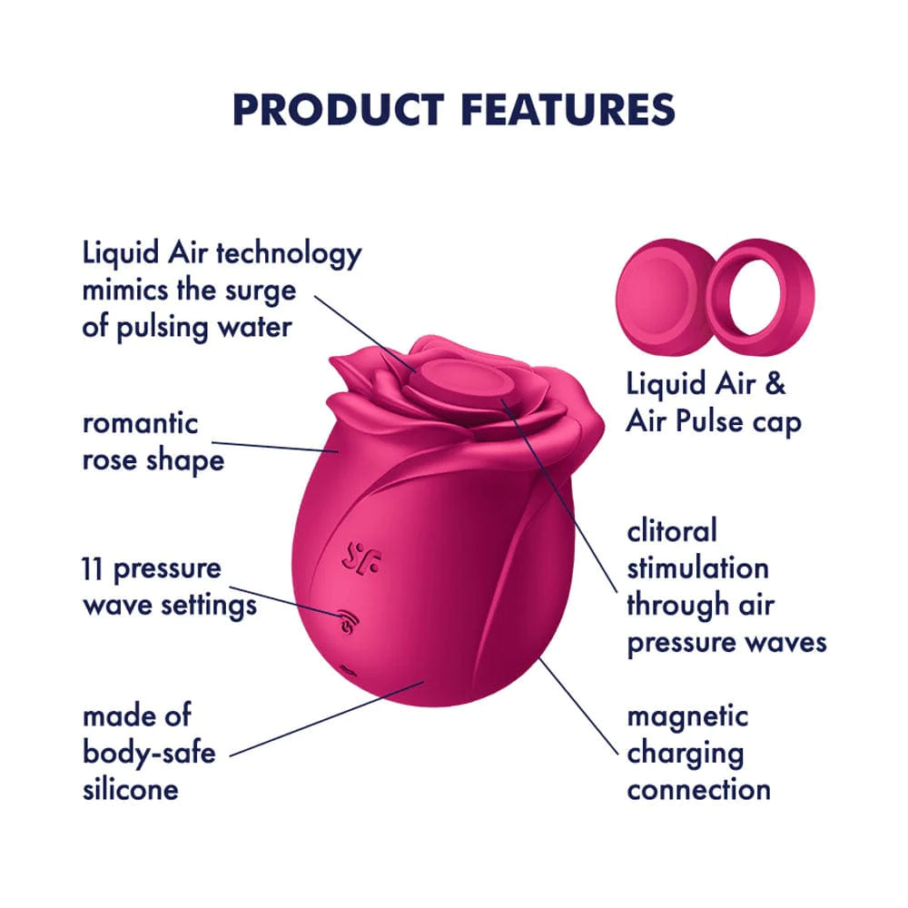 SATISFYER Pro 2 Classic Blossom Clitoral Rose Massager