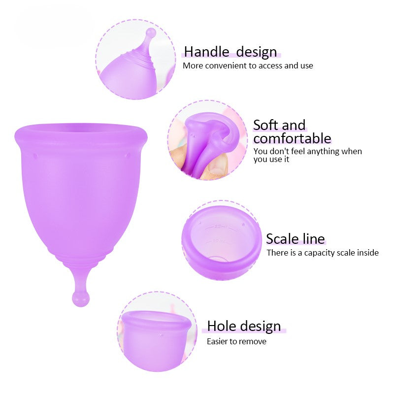 Classic Bell Menstrual Cup - Solid Pink