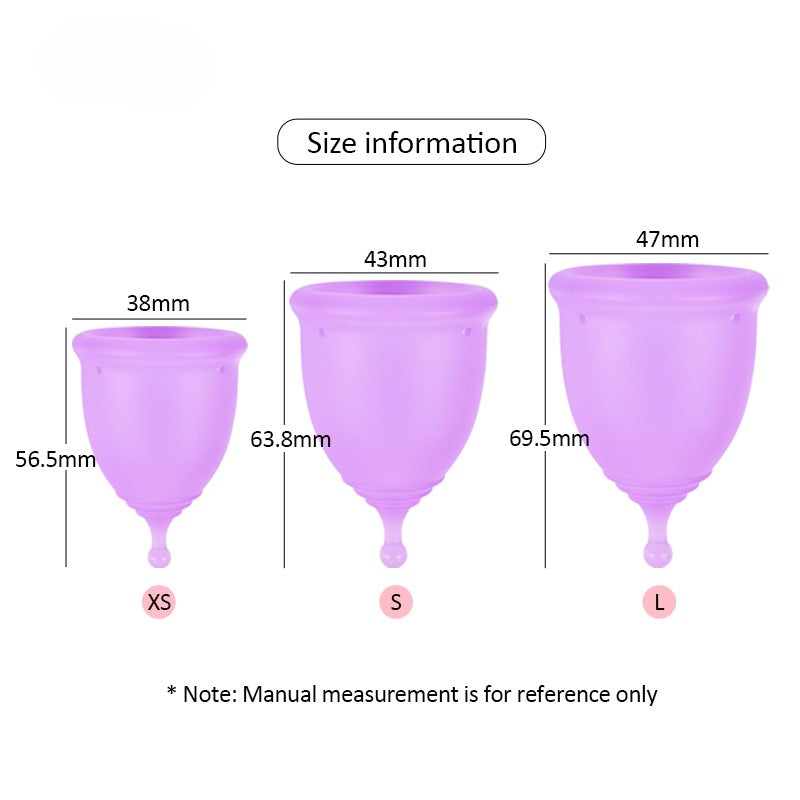 Classic Bell Menstrual Cup - Solid Pink