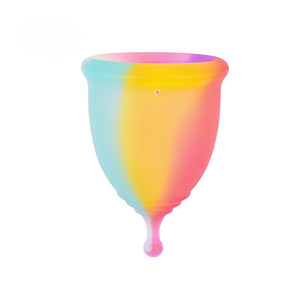 Classic Bell Menstrual Cup - Rainbow