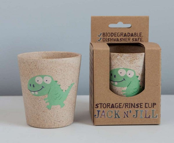 Jack n' Jill Storage Rinse Cup - Dino