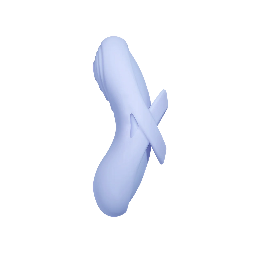 SVAKOM Echo 2 Flexible Finger or Panty Vibrator - Sky Blue (App-Controlled)