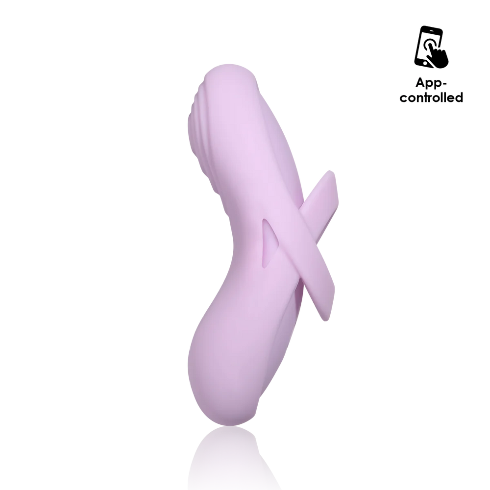 SVAKOM Echo 2 Flexible Finger or Panty Vibrator - Pink Lilac (App-Controlled)