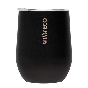 Insulated Tumbler - Onyx Black (354ml)-out & about-MintEcoShop