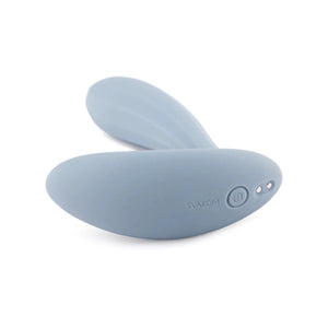 SVAKOM Erica Wearable Dual Vibrator - Dusty Blue (App Controlled)