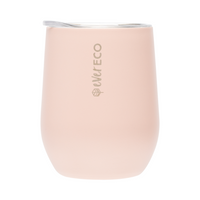 Rose Pink insulated tumbler with stainless lid, 354 ml