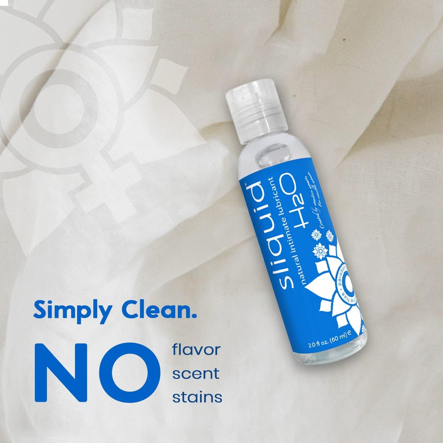 Sliquid H2O Natural Water-Based Intimate Lubricant (60ml) PeriodShop Sliquid H2O Natural Water-Based Intimate Lubricant (60ml) PeriodShop