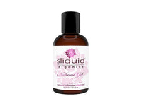 Sliquid Organics Natural Gel lubricant bottle, amber 125ml