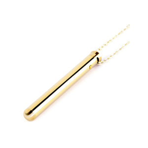 LE WAND Chrome Vibrating Necklace - Gold