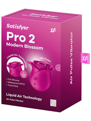 SATISFYER Pro 2 Modern Blossom Clitoral Rose Massager