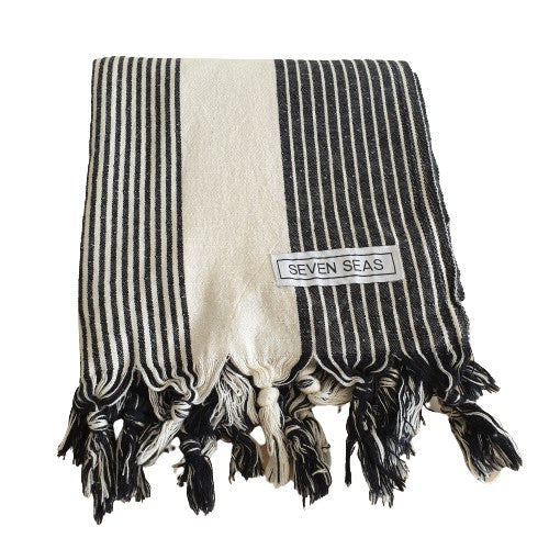 Seven Seas Turkish Towel / Sarong - Premium Monaco - Inca