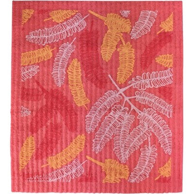 RetroKitchen 100% Compostable Dishcloth - Poinciana Leaves