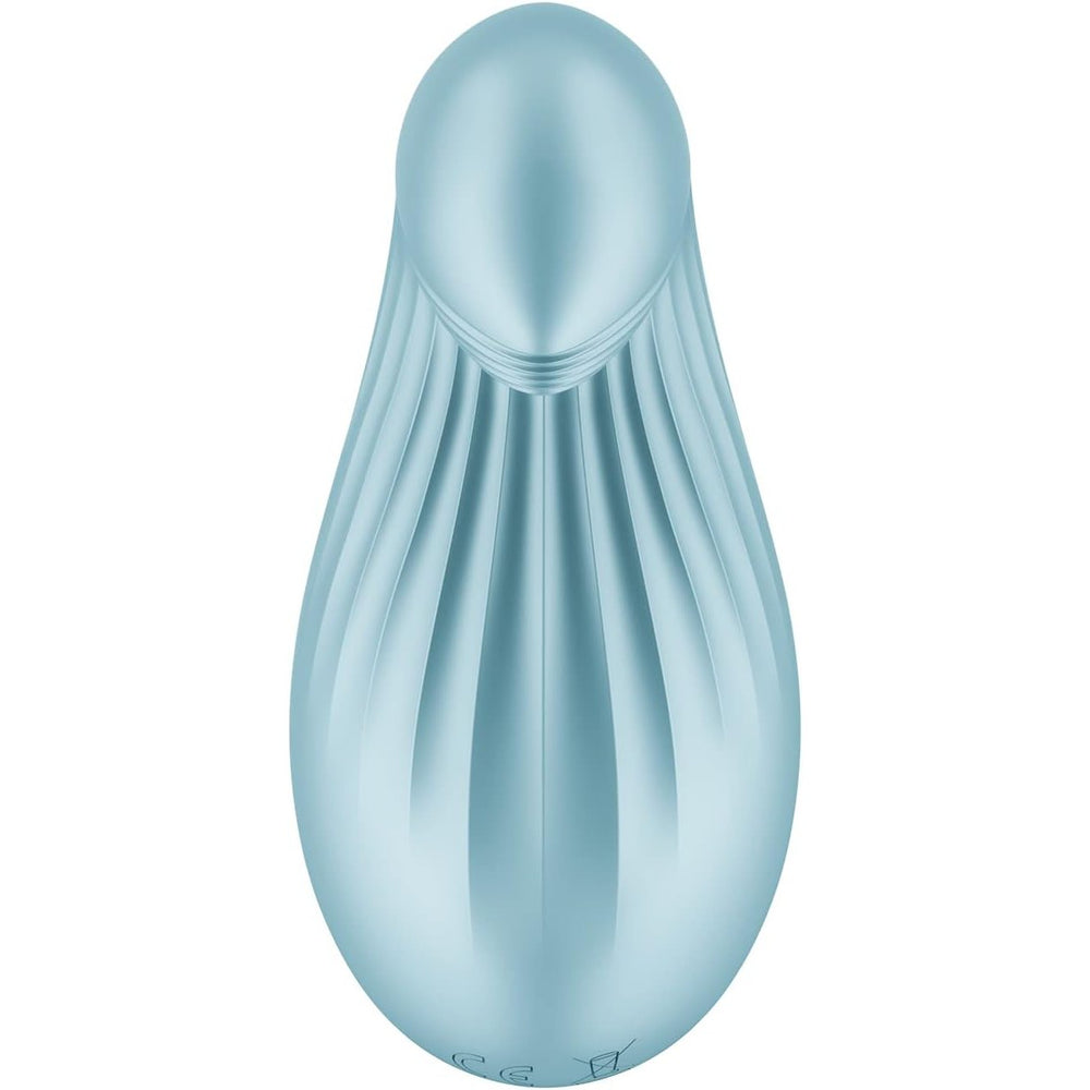 SATISFYER Dipping Delight Lay-On Massager - Light Blue