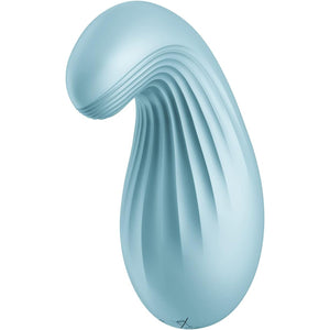 SATISFYER Dipping Delight Lay-On Massager - Light Blue