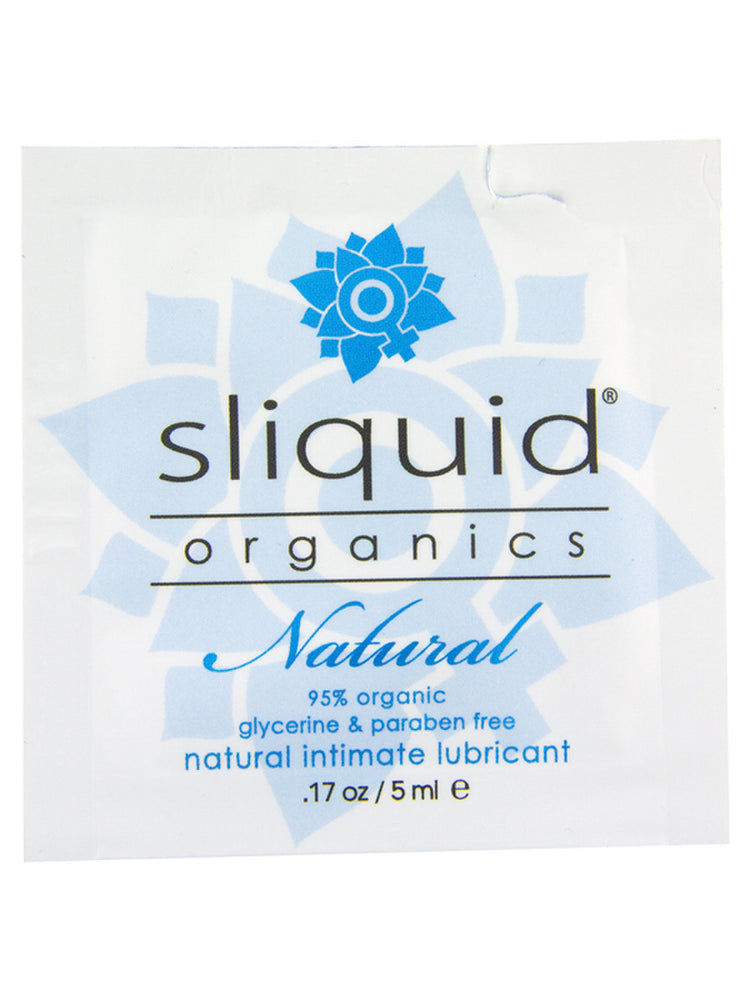 SLIQUID Organics Natural Aloe Intimate Lubricant Sachet (5ml)