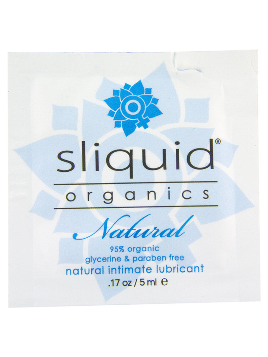 SLIQUID Organics Natural Aloe Intimate Lubricant Sachet (5ml) – PeriodShop