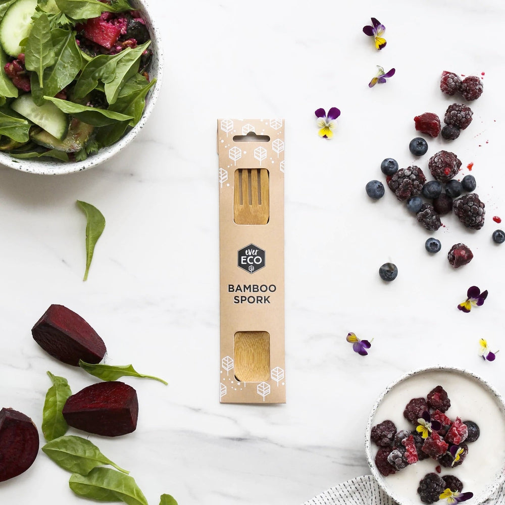 Bamboo Spork -out & about-MintEcoShop