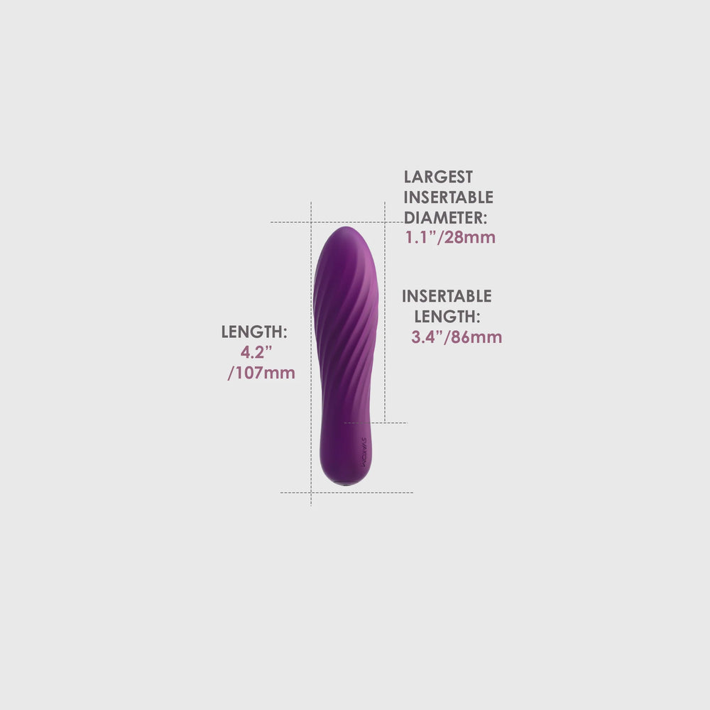 
            
                Load image into Gallery viewer, SVAKOM Tulip Powerful Bullet Vibrator - Violet
            
        