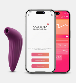 
            
                Load image into Gallery viewer, SVAKOM Pulse Union Clitoral Stimulator - Violet (App Controlled)
            
        