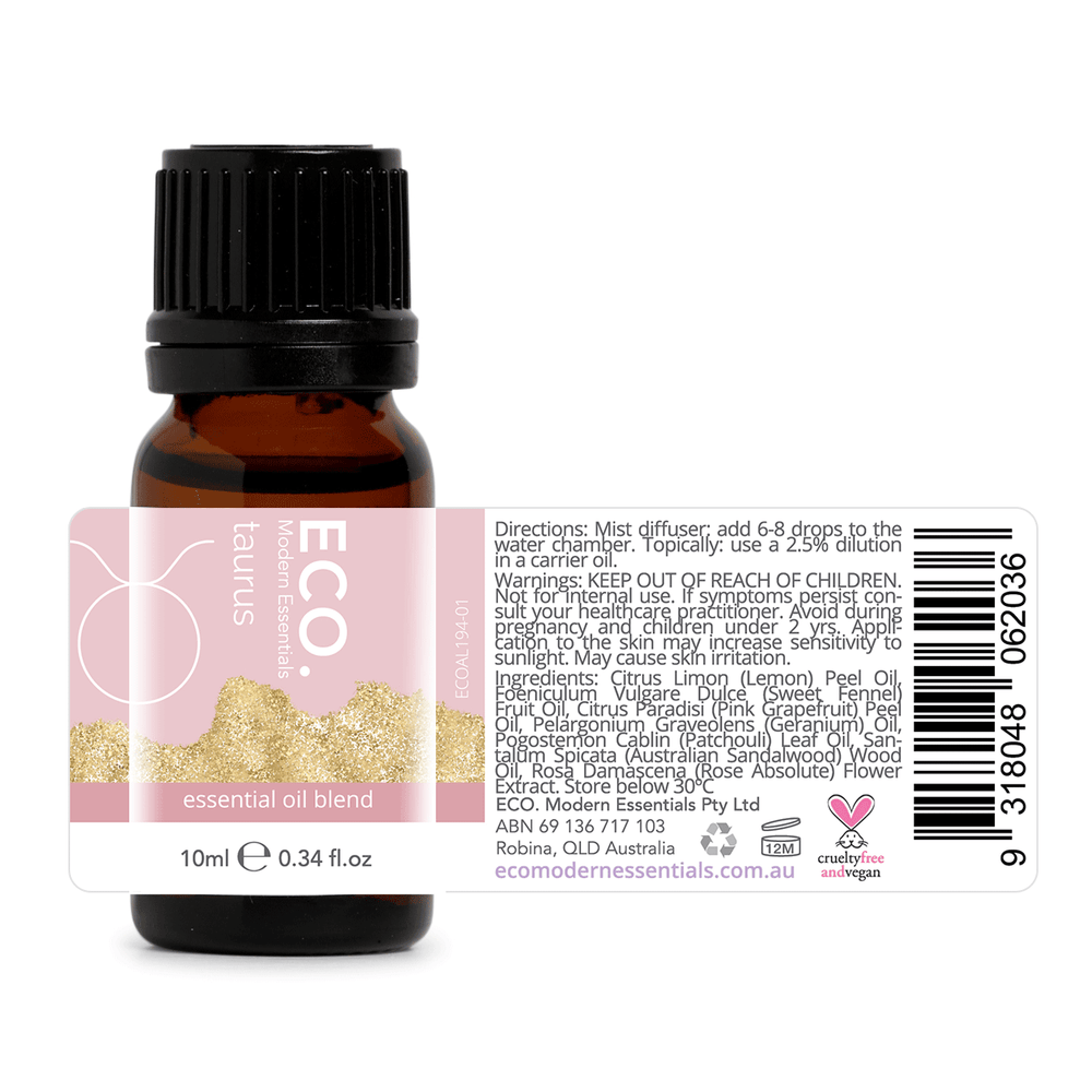 生态芳香精油混合物十二生肖系列 - 金牛座 (10ml)