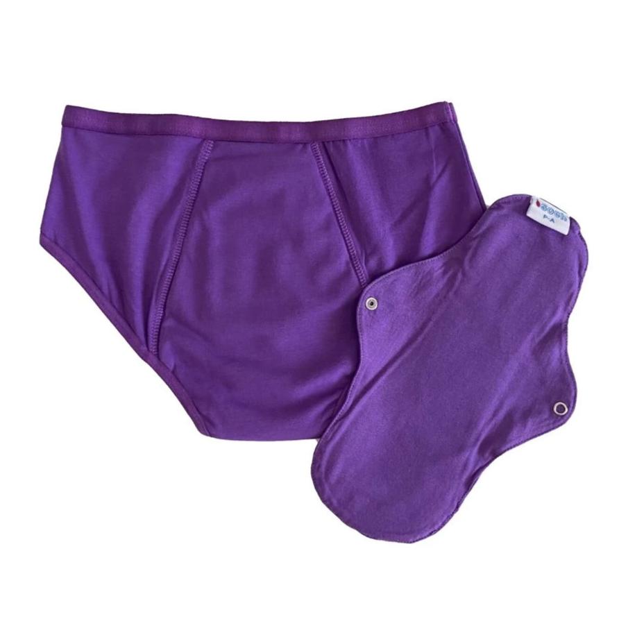 SOCHGREEN Period Underwear with 1 x Insert - Purple (Last Sizes - XS & 2XL only)