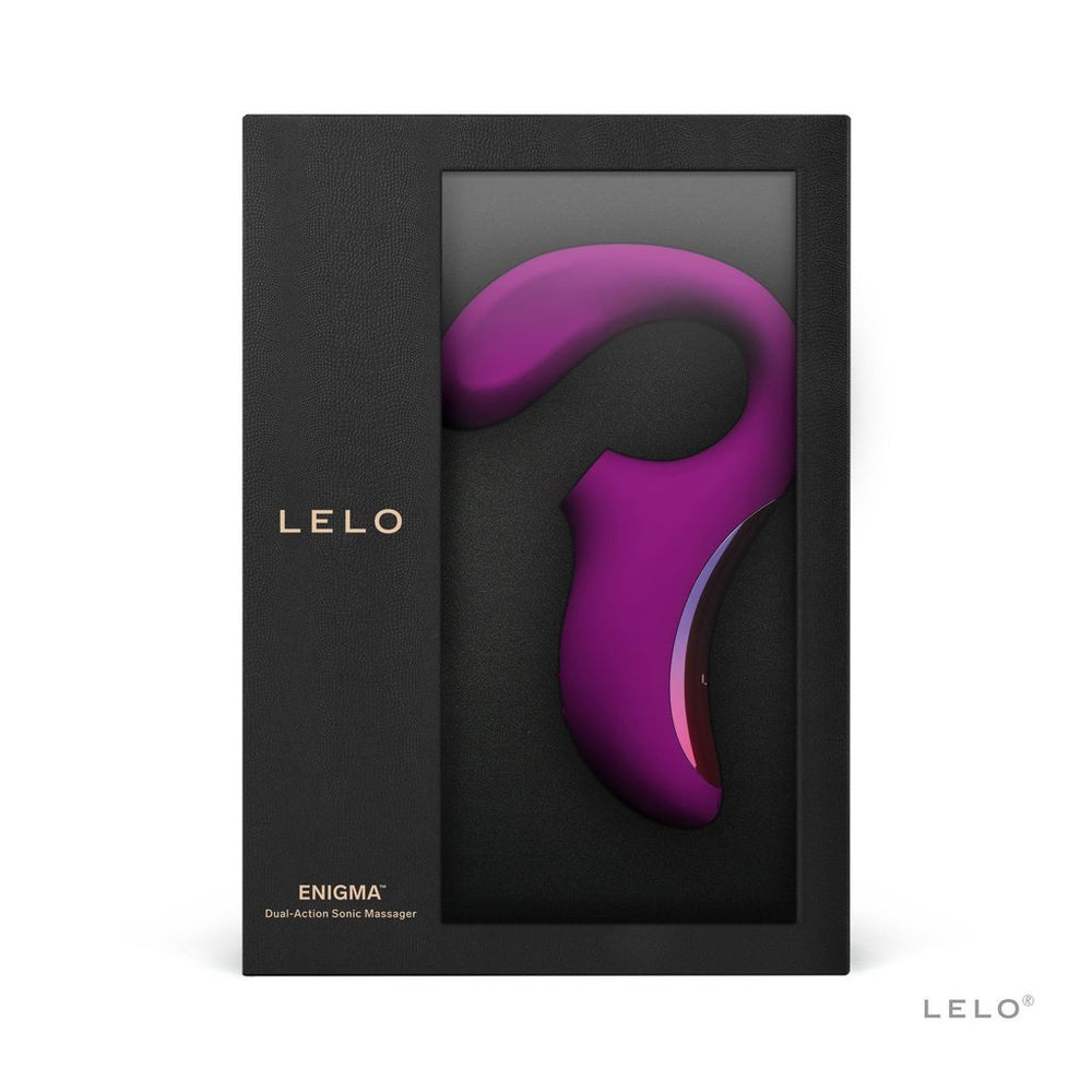 
            
                Load image into Gallery viewer, LELO Enigma Dual Stimulation Sonic Massager - Deep Rose
            
        